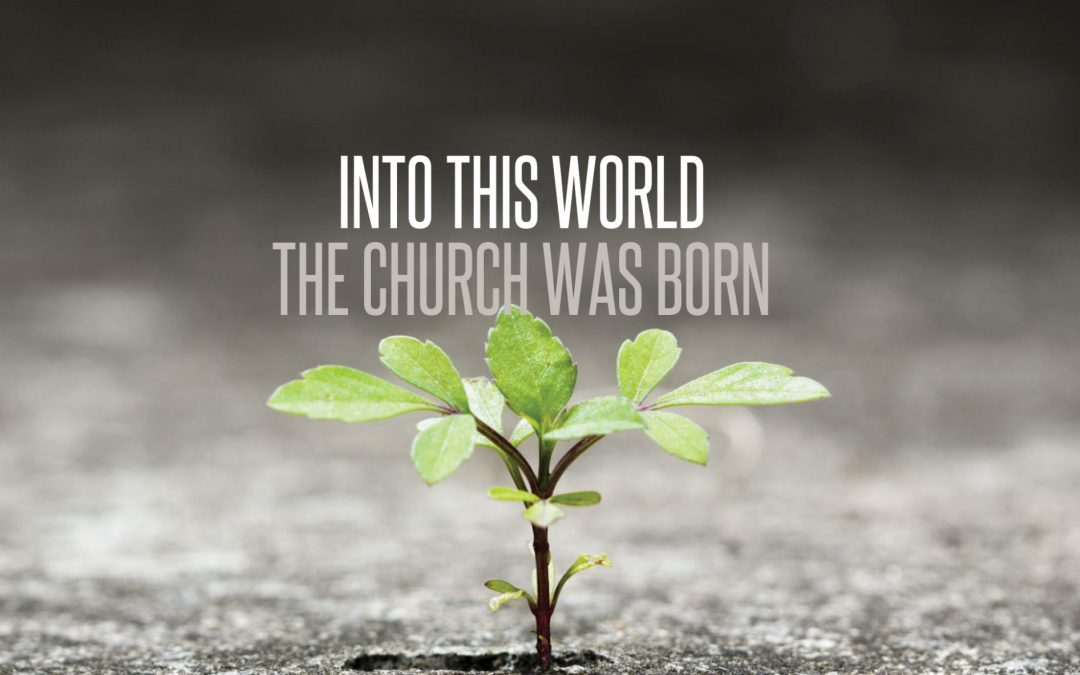 Into This World The Church Was Born